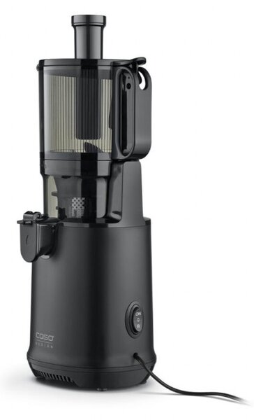 Бавна сокоизтисквачка Caso Juice Fit Pro, 250W, 1 л, 40 об/мин, Safety Stop, Тиха работа, Черен мат
