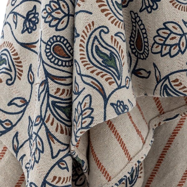 Одеяло със смес от памук 130x160 cm Paisley – Bloomingville