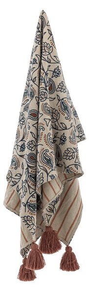 Одеяло със смес от памук 130x160 cm Paisley – Bloomingville