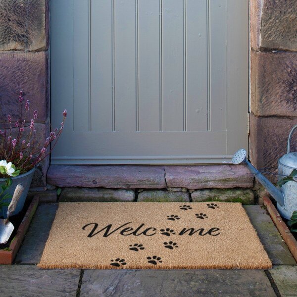 Изтривалка от кокосови влакна 60x90 cm Welcome Paws – Artsy Doormats