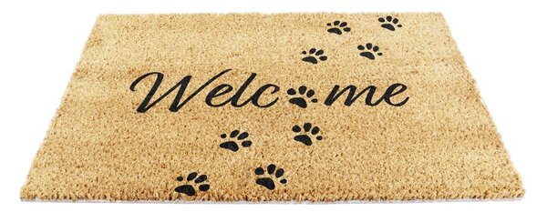 Изтривалка от кокосови влакна 60x90 cm Welcome Paws – Artsy Doormats