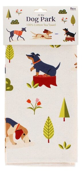 Памучна кърпа за съдове 70x50 cm Dog Park – Rex London