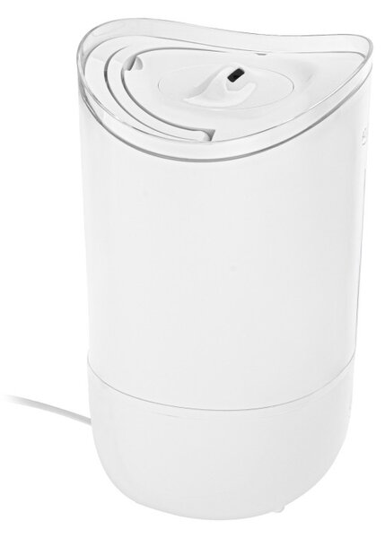 Овлажнител за въздух Adler AD 7971, 30W, До 20м2, 5 литра, 150-300 мл/час, Ултразвук, До 50 часа с едно пълнене, Бял