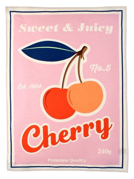 Памучна кърпа за съдове 70x50 cm Cherry – Rex London