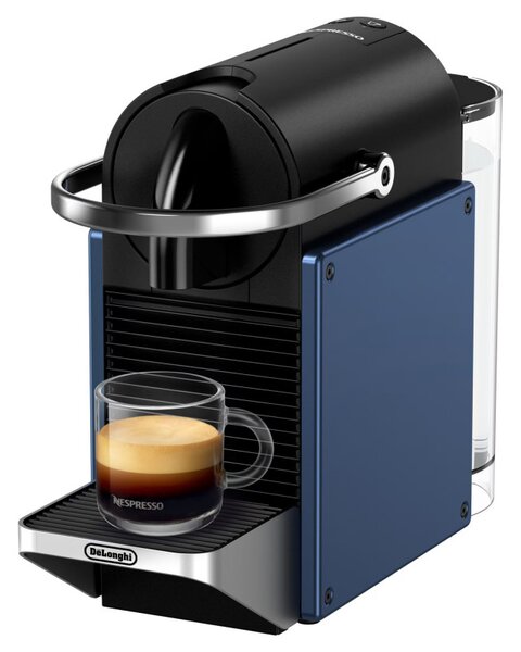 Еспресо машина DeLonghi Pixie EN127.BL, 1260W, 19 bar, 0.7 л, Nespresso, Автоматично изключване, Син