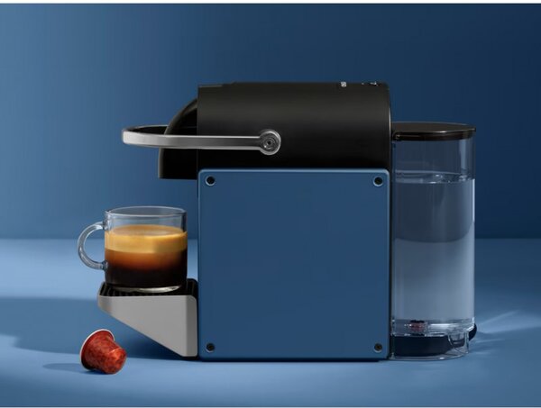 Еспресо машина DeLonghi Pixie EN127.BL, 1260W, 19 bar, 0.7 л, Nespresso, Автоматично изключване, Син