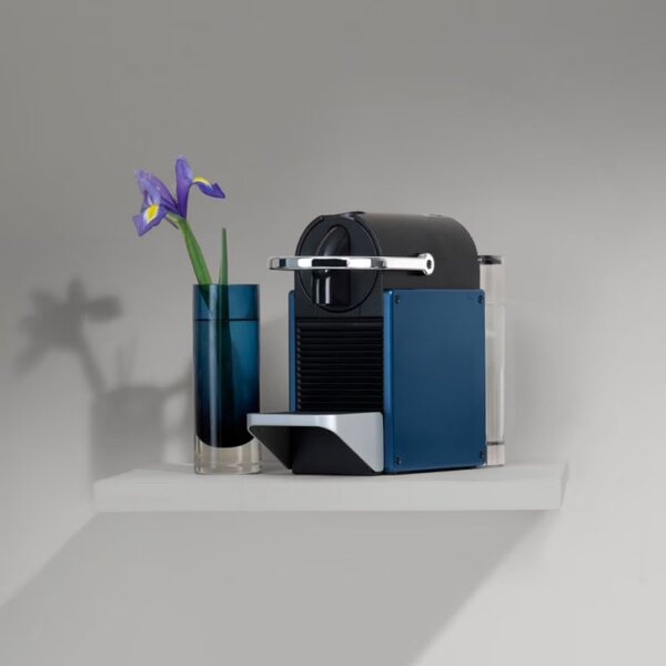 Еспресо машина DeLonghi Pixie EN127.BL, 1260W, 19 bar, 0.7 л, Nespresso, Автоматично изключване, Син