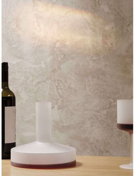 Ferm LIVING - Ripple Wine Carafe Frosted ferm LIVING