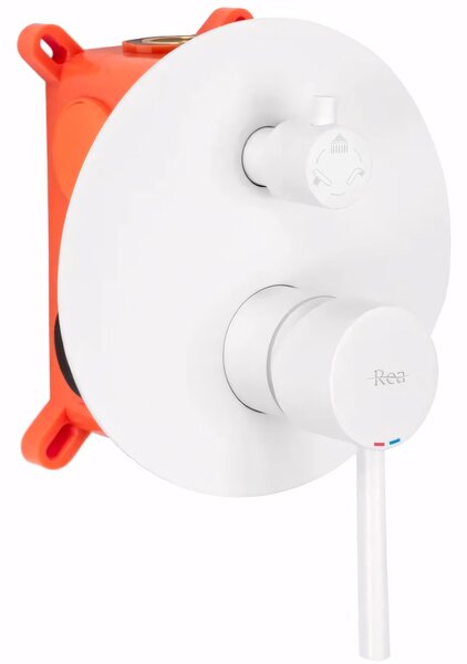ДУШ СИСТЕМА за вграждане Rea Lungo WHITE Matt + BOX