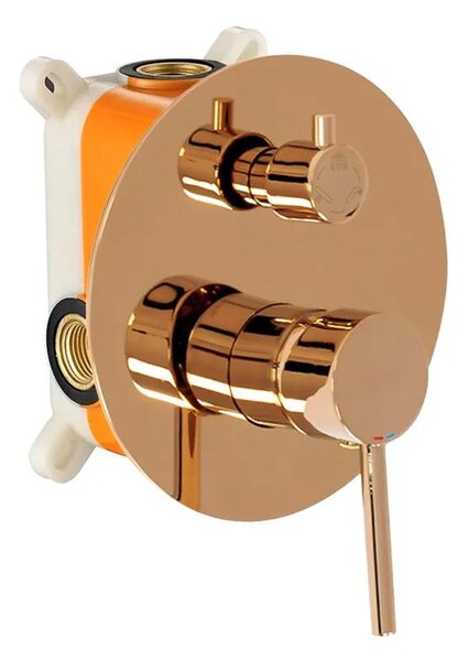 ДУШ СИСТЕМА за вграждане Rea Lungo Copper + BOX