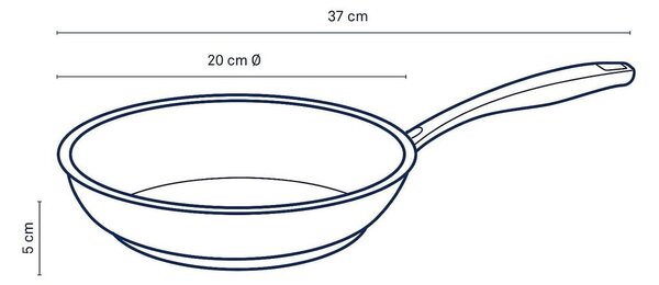 Тиган от неръждаема стомана, ø 20 cm Flavoria - Kela