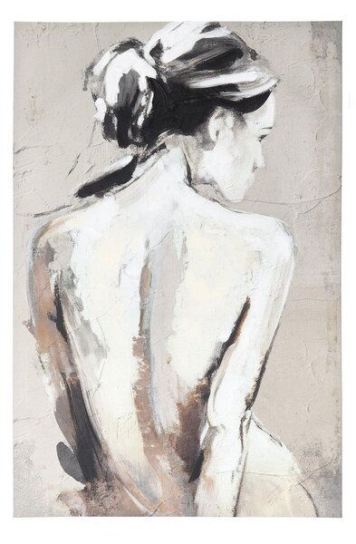 Печатна/с ръчно рисувани елементи върху платно картина 80x120 cm Talent – Bizzotto