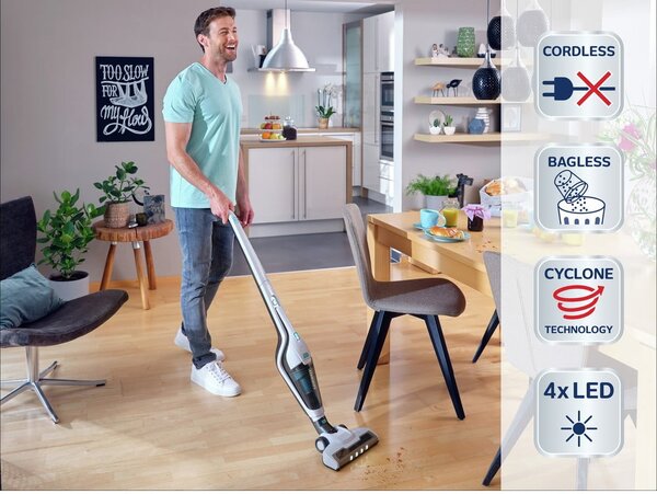Безжична прахосмукачка Rotaro PowerVac 2v1 – LEIFHEIT