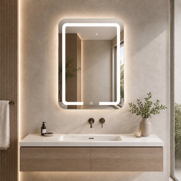 Огледало LED 60x80cm SAB-3436