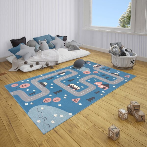 Син детски килим 120x170 cm Adventures - Hanse Home