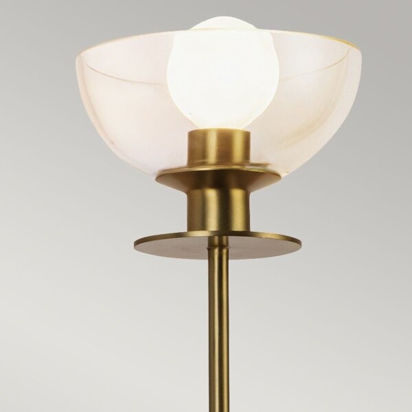 Alora Mood ALM-SYLVIA-1WB-BG-CL - Настенна лампа SYLVIA 1xE14/40W/230V златна