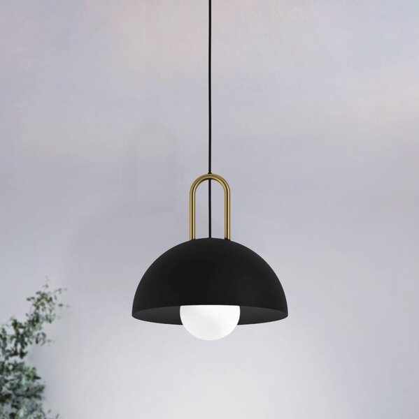 Eglo 56459 - Полилей на кабел CALMANERA 1xE27/40W/230V черен