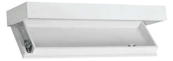 Floatshelf™ стенен рафт със скрито отделение (53 X 17,5 X 5 Cm), Бял