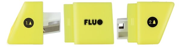 Milan Острилка Fluo, двойна, цвят асорти