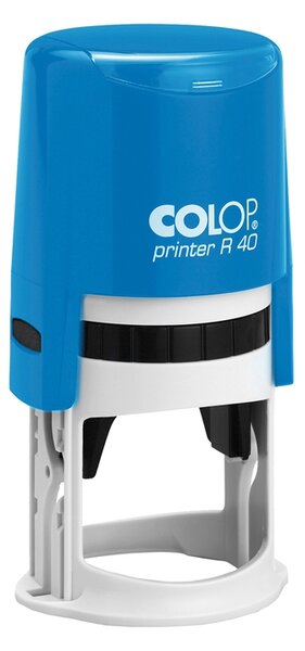 Colop Печат Printer R 40, кръгъл, 40 mm, син