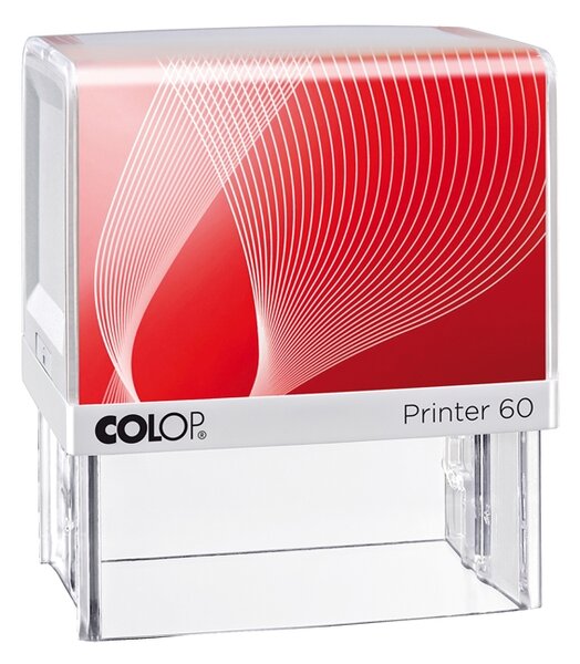 Colop Печат Printer 60, правоъгълен, 37 x 76 mm, син