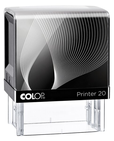 Colop Печат Printer 20, правоъгълен, 14 x 38 mm, черен