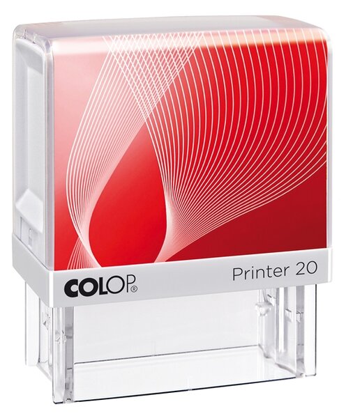 Colop Печат Printer 20, правоъгълен, 14 x 38 mm, син