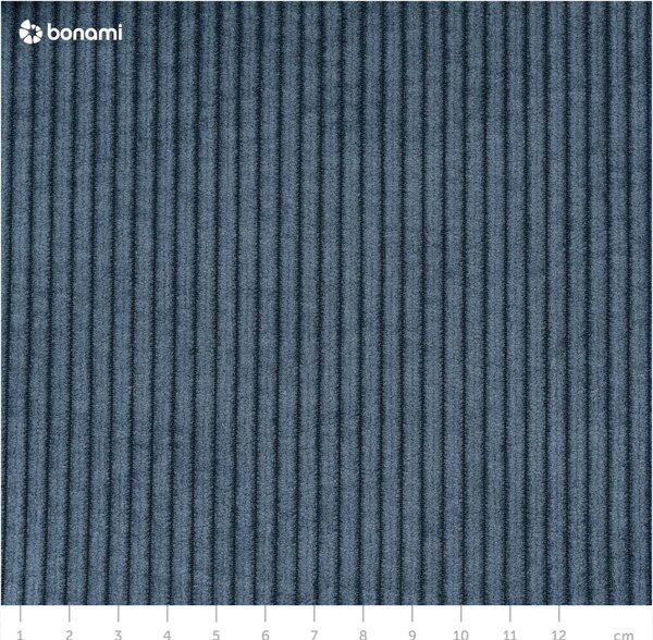 Син разтегателен диван от велур 196 cm Base – Karup Design