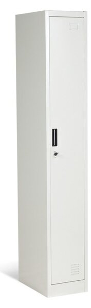 Гардероб Carmen CR-1242-1 J, 1 бр. шкаф, метален, сив