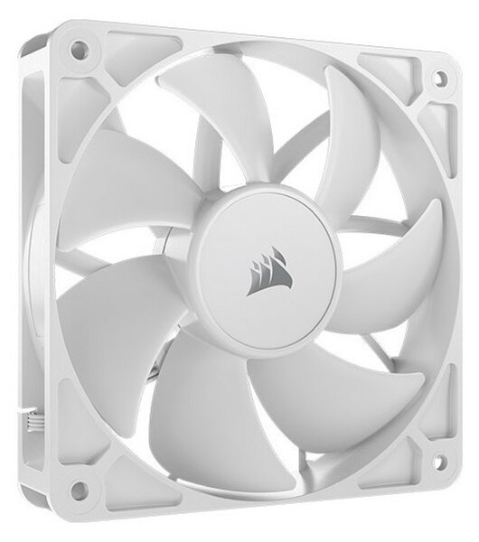 Вентилатор 120mm, Corsair RS120, 4-pin, 2100 rpm, бял
