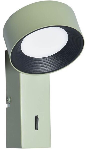 ITALUX WL-47390-1-GRN - LED стенно осветително тяло OTAL LED/1,8W/230V 4000K зелено