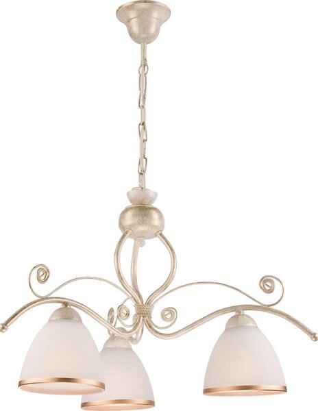 Brilagi - LED полилей на верига ANTICO 3xE27/60W/230V 3000K, бяла патина