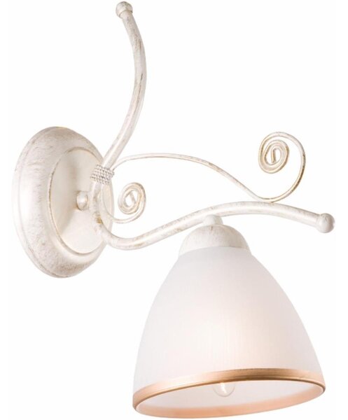 Brilagi - LED стенна лампа ANTICO 1xE27/60W/230V бяла патина