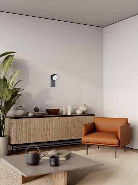 ITALUX WL-47380-1-BK - LED стенно осветително тяло FONTEN LED/1,8W/230V 4000K черно