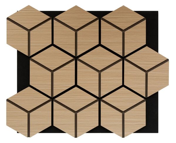 Декоративен панел atmosphera Hexagon, 56x69 cm, MDF