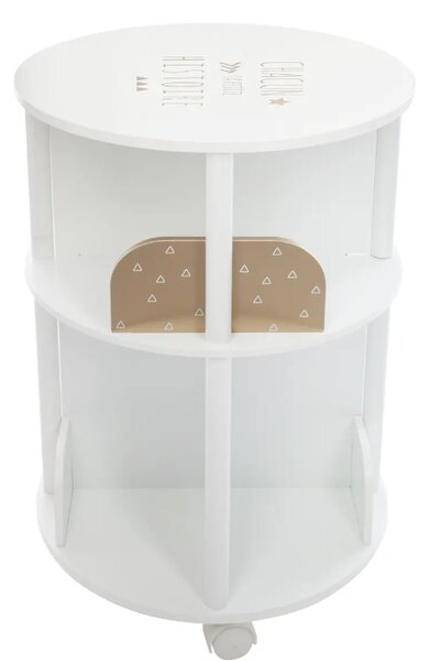 Детски въртящ шкаф за книги atmosphera, MDF - Сив