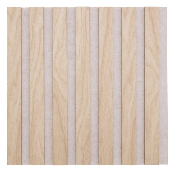Сет декоративен панел atmosphera Colva, MDF, 30x30 cm, 3 бр - Бежов