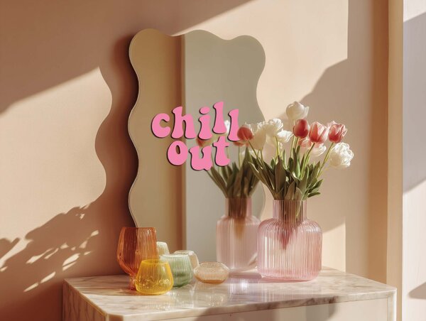 Стикер за огледало S8 – Chill out