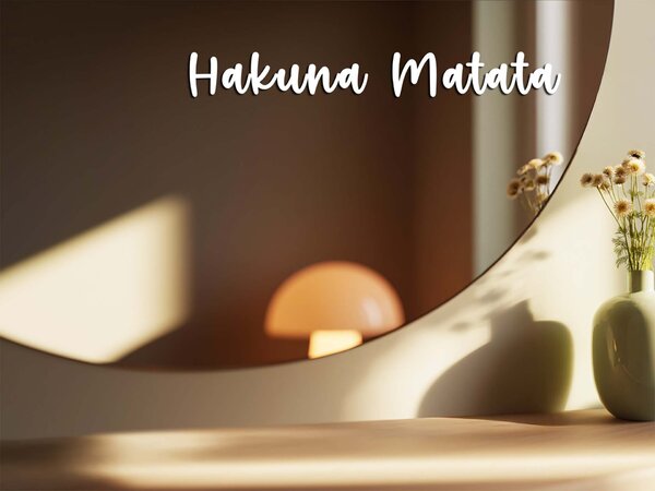 Стикер за огледало S10 – Hakuna Matata