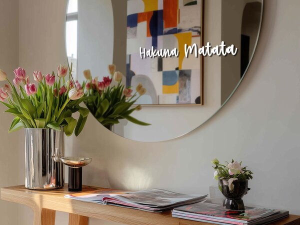 Стикер за огледало S10 – Hakuna Matata