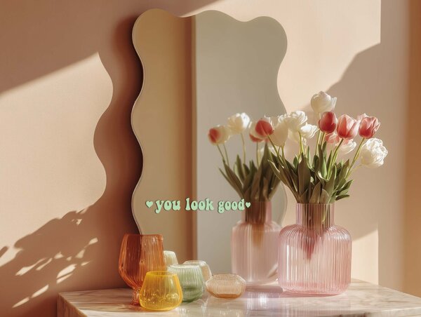 Стикер за огледало S12 – You look good