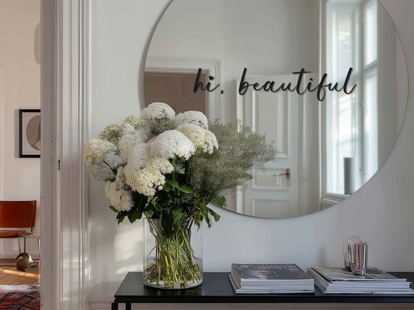 Стикер за огледало S20 – Hi, beautiful