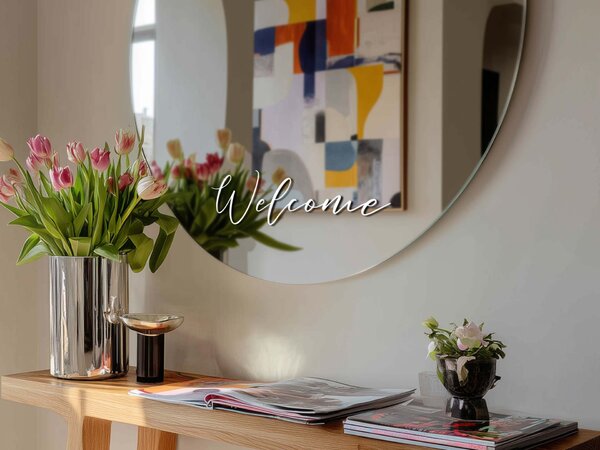 Стикер за огледало S19 – Welcome