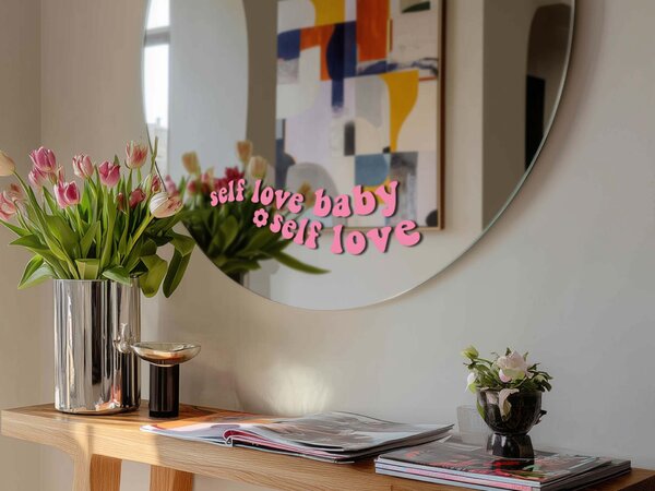 Стикер за огледало S25 – Self love baby