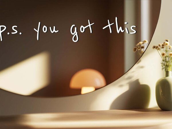 Стикер за огледало S34 – P.S. you got this