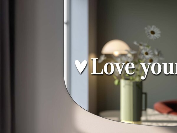 Стикер за огледало S36 – Love yourself always