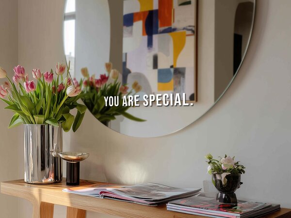 Стикер за огледало S30 – YOU ARE SPECIAL. 35x4