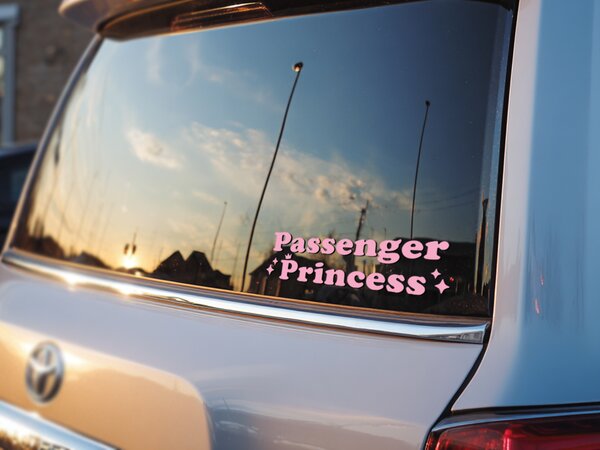 Стикер за огледало S40 – Passenger princess