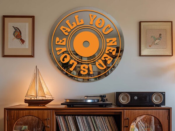 Стикер за огледало S42 – CD- All you need is love
