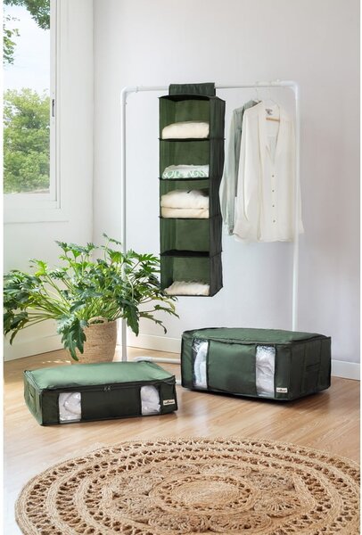 Вакуумна текстилна кутия за съхранение на дрехи 65x45x27 cm Ecologik – Compactor